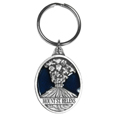 Mt. St. Helens Metal Key Chain with Enameled Details